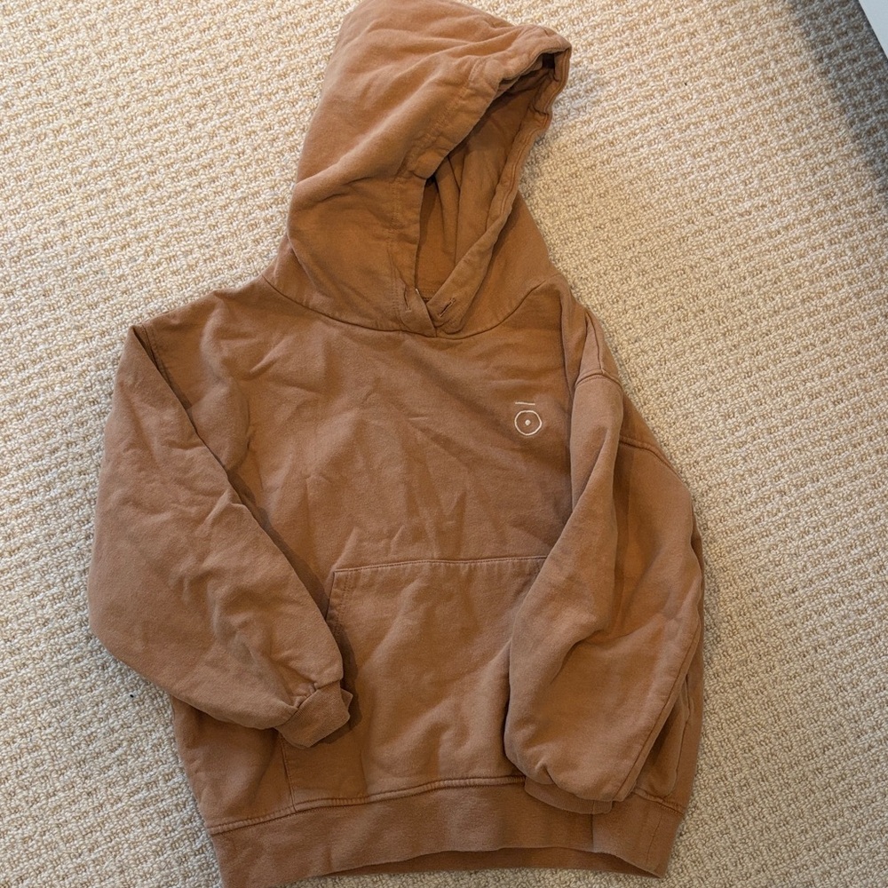 Cozy Kids Brown Hoodie